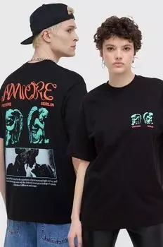 Хлопковая футболка Vertere Berlin, черный