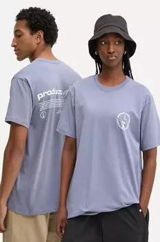 Хлопковая футболка Vertere Berlin, фиолетовый