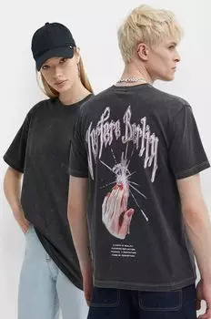 Хлопковая футболка Vertere Berlin, серый