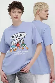 Хлопковая футболка Vertere Berlin, синий