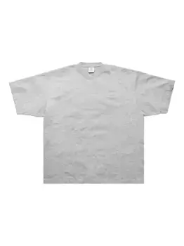 Хлопковая футболка VETEMENTS, серый