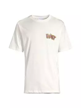 Хлопковая футболка Warner Bros. 100th Anniversary x Family First Family Family First, белый