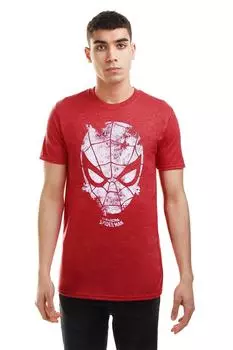 Хлопковая футболка Webhead Marvel, красный