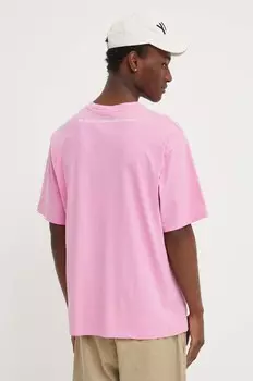 Хлопковая футболка Won Hundred, розовый