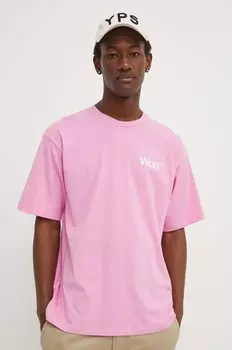 Хлопковая футболка Won Hundred, розовый