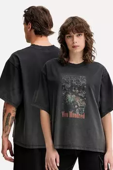 Хлопковая футболка Won Hundred, серый