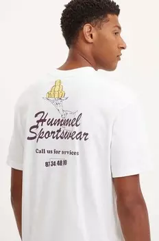 Хлопковая футболка x Peanuts Hummel, белый