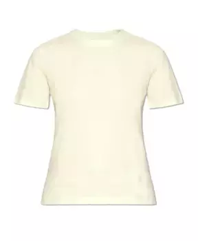 Хлопковая футболка Yves Salomon, зеленый