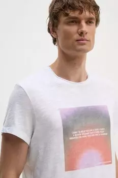 Хлопковая футболка Zadig&Voltaire, белый