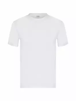 Хлопковая футболка Zimmerli, белый