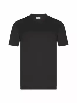 Хлопковая футболка Zimmerli, черный