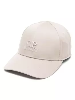Хлопковая кепка CP Company C.P. Company, серый