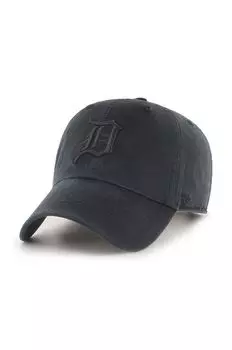 Хлопковая кепка Detroit Tigers 47 brand, черный