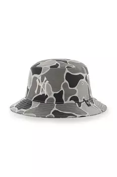 Хлопковая кепка MLB New York Yankees 47 brand, серый