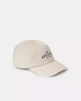 Хлопковая кепка натурального цвета с вышивкой Brownie, цвет Natural