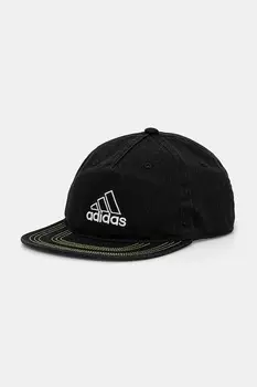Хлопковая кепка с козырьком Adidas Originals, черный