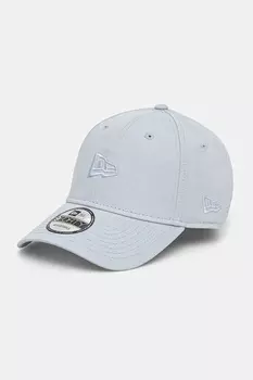 Хлопковая кепка с козырьком New Era, синий