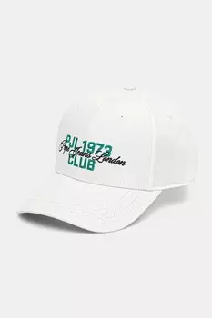 Хлопковая кепка с козырьком TALBOT CAP Pepe Jeans, белый