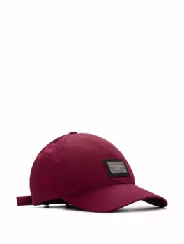 Хлопковая кепка с логотипом Dolce&Gabbana, бордовый