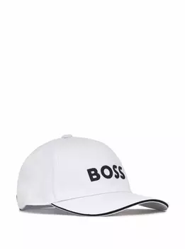 Хлопковая кепка с логотипом Hugo Boss