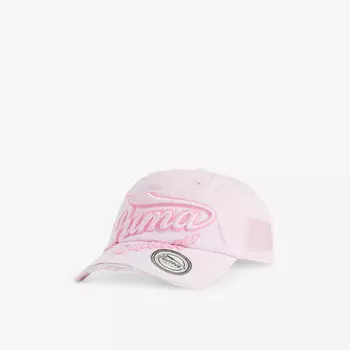 Хлопковая кепка с вышитым брендом Puma x Ottolinger Ottolinger, розовый