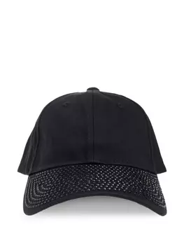 Хлопковая кепка Versace Jeans Couture, черный