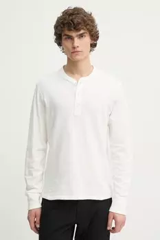 Хлопковая кофта с длинными рукавами Rag & Bone, белый