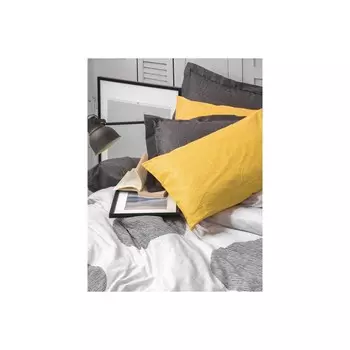Хлопковая коробка Современный Комплект постельного белья в крапинку желтого цвета