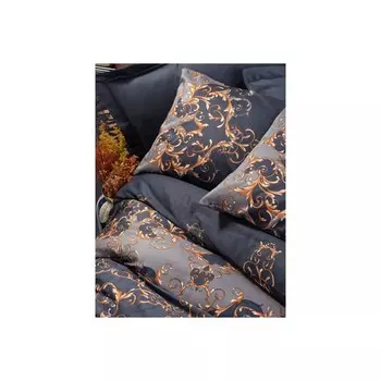 Хлопковая коробочка Хлопковая коробочка Комплект постельного белья Sarina Темно-синий