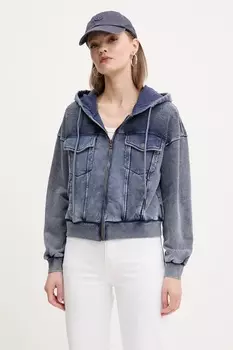 Хлопковая куртка AKIRA Desigual, синий