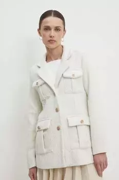 Хлопковая куртка Answear Lab, бежевый