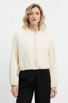 Хлопковая куртка Answear.Lab, бежевый