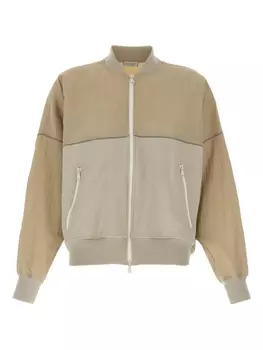 Хлопковая куртка Brunello Cucinelli, нейтральный