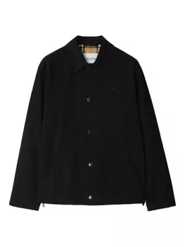 Хлопковая куртка Burberry, черный