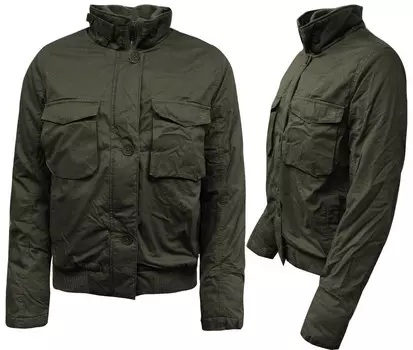 Хлопковая куртка earthkeepers на молнии с длинными рукавами 36217 529 r12e Timberland, зеленый