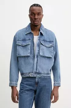 Хлопковая куртка Filling Pieces, синий