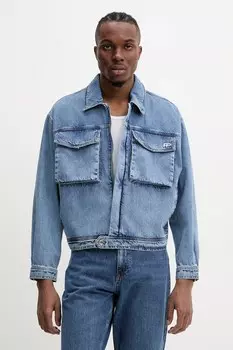 Хлопковая куртка Filling Pieces, синий