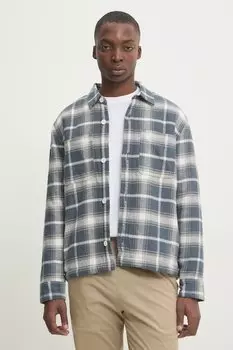 Хлопковая куртка Hollister Co., синий