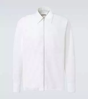Хлопковая куртка Jil Sander, Optic White