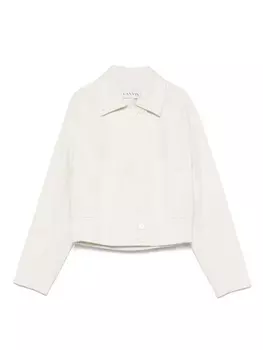 Хлопковая куртка Lanvin, нейтральный