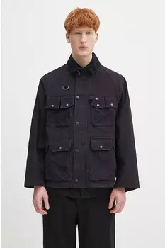 Хлопковая куртка Modified Dryfly Casual Jacket Barbour, темно-синий