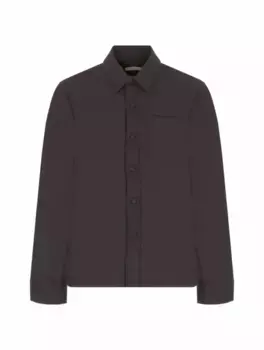 Хлопковая куртка Officine Generale, тёмно-синий