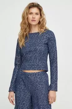 Хлопковая куртка-резюме Resume, синий