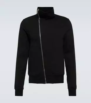 Хлопковая куртка Rick Owens, черный