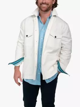 Хлопковая куртка-рубашка KOY, кремовая