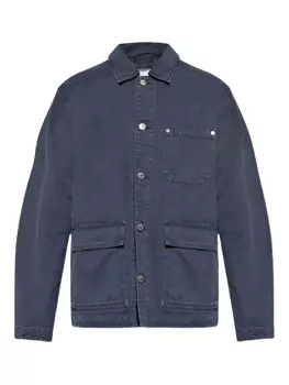 Хлопковая куртка SAMSOE SAMSOE, синий