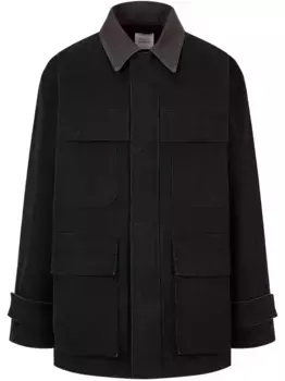 Хлопковая куртка STUDIO TOMBOY, черный