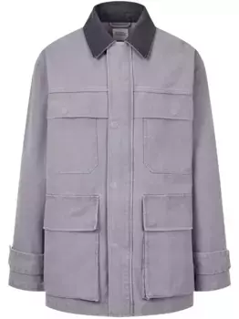 Хлопковая куртка STUDIO TOMBOY, синий