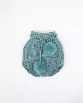 Хлопковая лягушка для девочки светло-голубого цвета Fina Ejerique, светло-синий