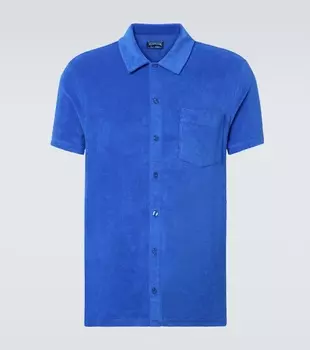 Хлопковая махровая рубашка для боулинга Vilebrequin, Marrakech